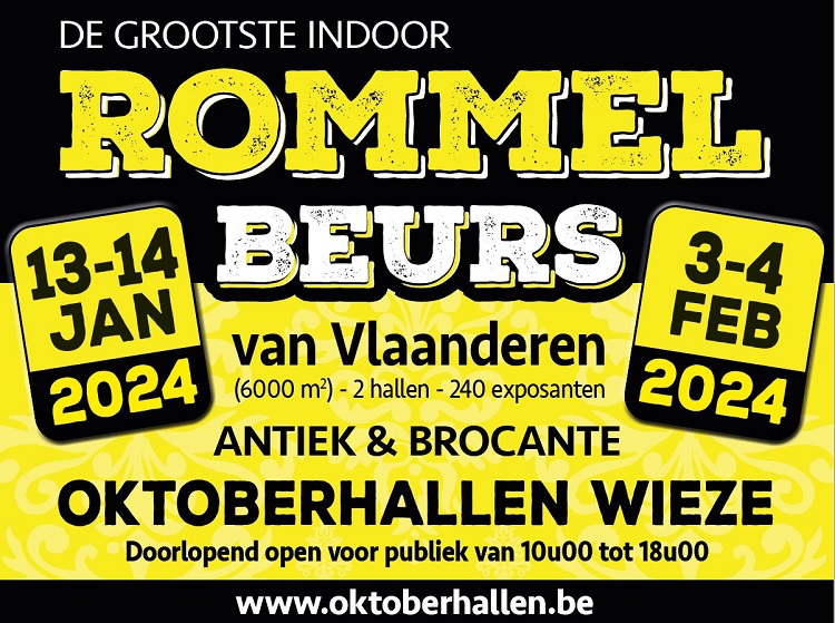 Rommelbeurs januari (hal A & B) 