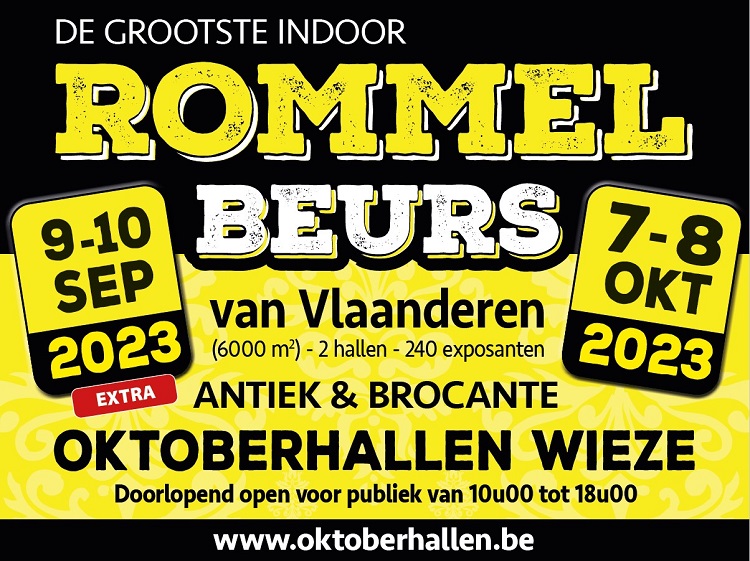 Rommelbeurs september (hal A & B)  