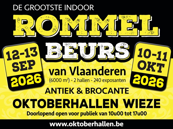 Rommelbeurs september (hal A & B)  