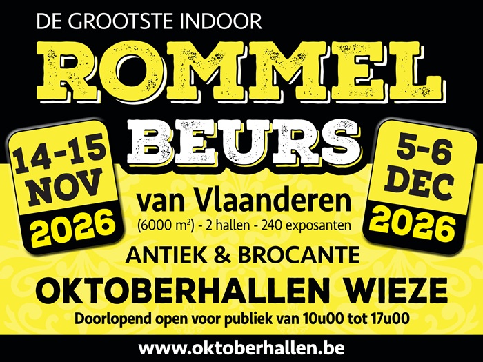 Rommelbeurs november (hal A & B)  