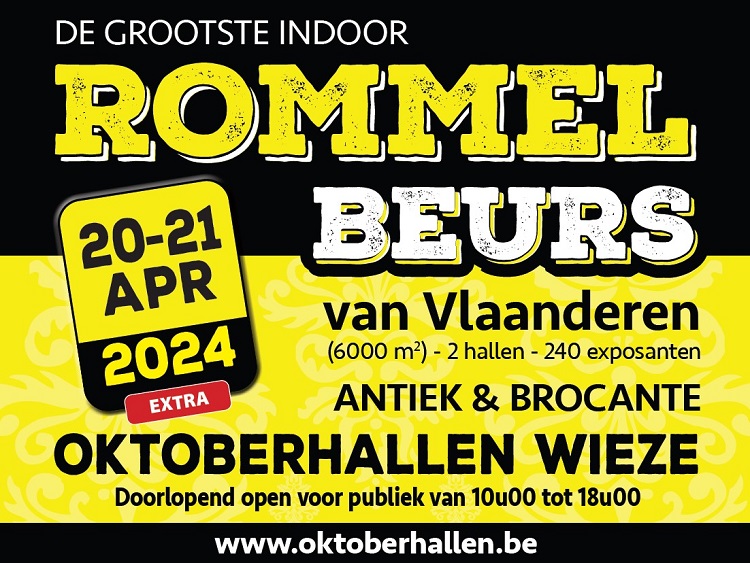 Rommelbeurs april (hal A & B)