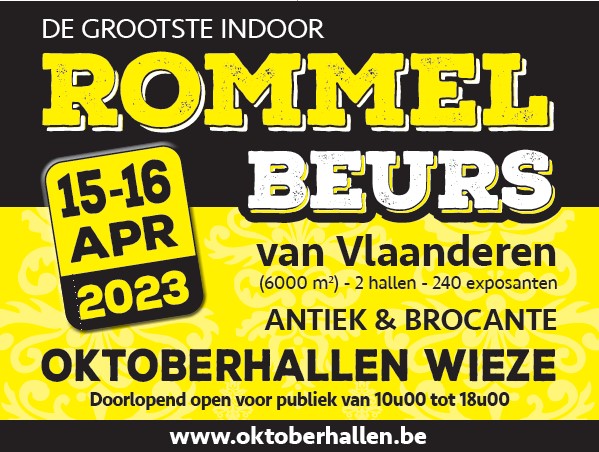 Rommelbeurs april (hal A & B)