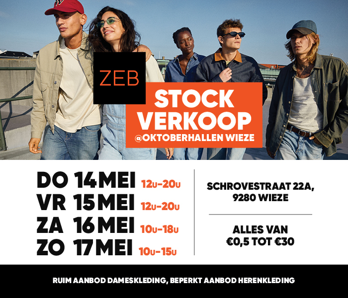 ZEB Stockverkoop lente (hal A)